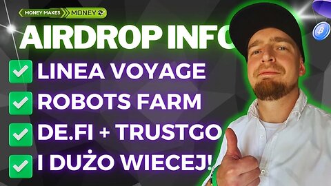 AirDrop INFO💥 Co Warto klikać codziennie? AirDrop Rutyna!✅ LINEA + Robots Farm + Dappsy