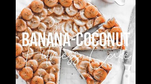 Banana-Coconut Upside-Down Cake