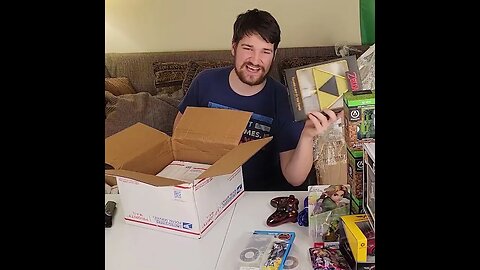 Opening up a Big Tower of Mystery Retro Gaming Items!
