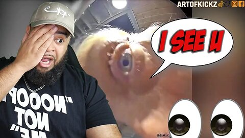 This CCTV Footage is Freaking Viewers Out!! Live With Artofkickz