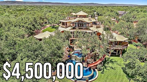 $4.5 Million "The Ultimate Lake House on Lake LBJ" | Mansion Tour