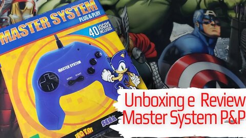 Sega/Tec Toy Master System Plug And Play - Unboxing e Review
