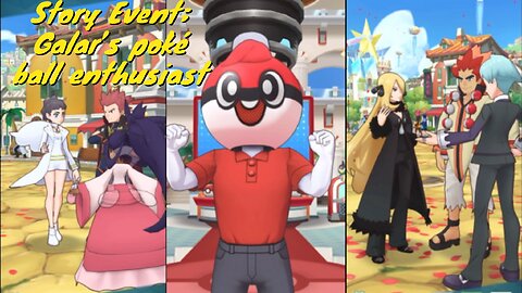 Pokemon Masters EX: Story Event; Galar’s poké ball enthusiast pt.1