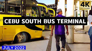 [4K CEBU 🇵🇭] CEBU SOUTH BUS TERMINAL | Virtual Tour | #Philippines