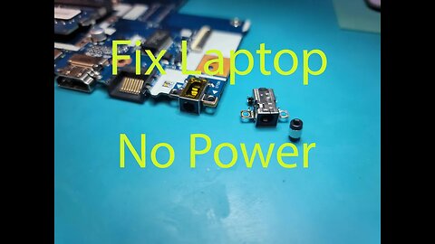 Laptop charging Fix