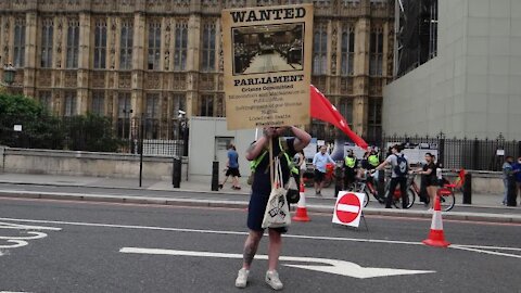London Lockdown Protest 26th June 2021: Part 6 - Sending Parliament a message