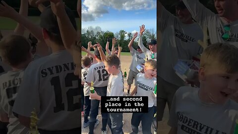 The RESULTS are in for our two ⚾️ tournaments #vlog #baseball #family