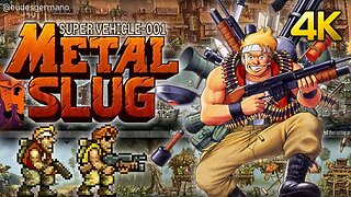 Metal Slug 1 | Gameplay Completo [4K]