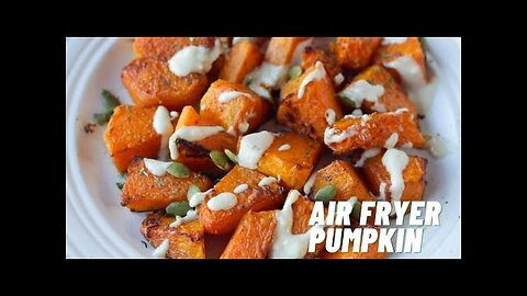 Easy Air Fryer Pumpkin