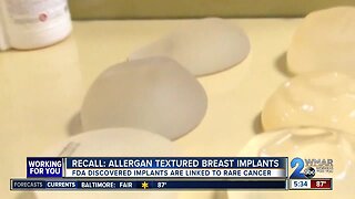 RECALL ALERT: Textured breast implants linked to rare type of cancer