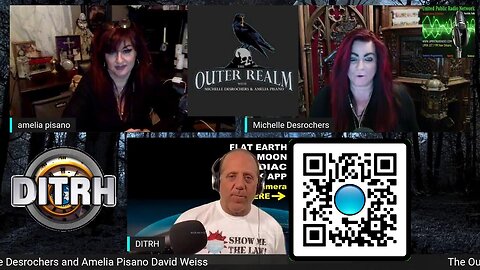 [UFO Paranormal Radio] The Outer Realm With Michelle Desrochers and Amelia Pisano David Weiss