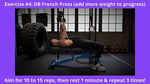 Incredible Upper Body Workout with Dumbbells