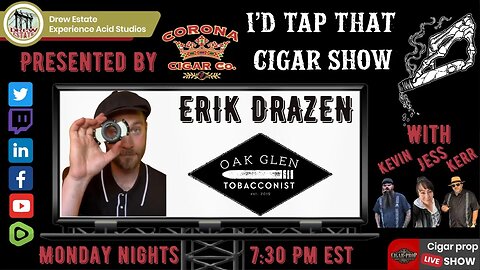 Erik Drazen the Oak Glen Tobacconist, I'd Tap That Cigar Show Episode 199