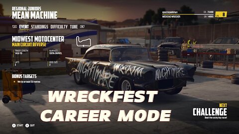 WRECKFEST GAMEPLAY - CAREER MODE