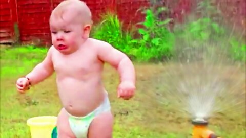 Baby Outdoor Video | Funny Baby Video