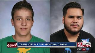 Teens die in Lake Manawa crash
