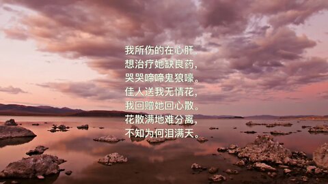 爱恨烦伤 - 和张衡，鲁迅 (大火诗选) ["Love, Regret, Annoyance, Distress", Imitation of both Zhang Heng & Lu Xun).
