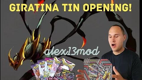 Giratina Tin Opening! Can we Pull Alt Art Giratina?