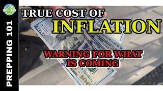 INFLATION 2021: Breaking Down Numbers REAL-TIME // PREPPING 101