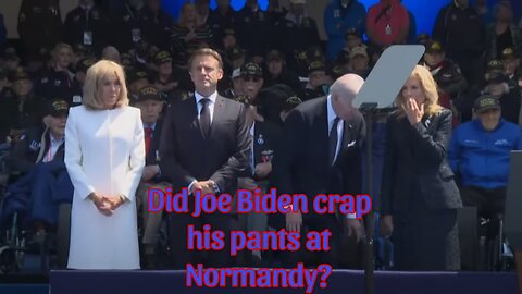 Did Joe Biden crap his pants at Normandy?