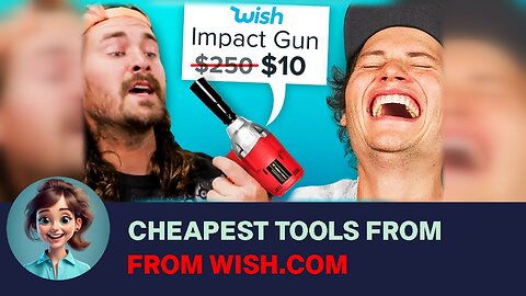 Donut's Hilarious Quest for Bargain Tools from Wish! 🛠️