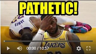 Lebron James' PATHETIC EXCUSE about his future play is proving why he will never be the GOAT! | WEAK