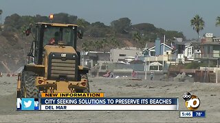 Del Mar seeks solutions to preserve beach