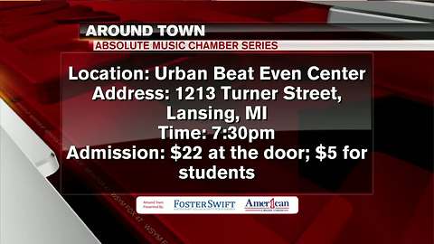 Around Town 3/21/18: Absolute Music Chamber Series