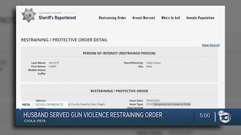 Millete gun violence restraining order