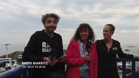 Cendrine et Marina - ce soir 19h annonce Projet Festival au Port des Pêcheurs - appel aux bénévoles