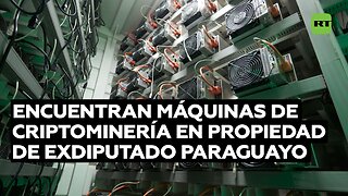 Hallan casi 400 máquinas de criptominería en inmueble de un exdiputado paraguayo