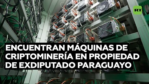 Hallan casi 400 máquinas de criptominería en inmueble de un exdiputado paraguayo