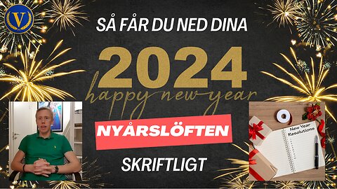 Så får du ned dina (skriftliga) nyårslöften