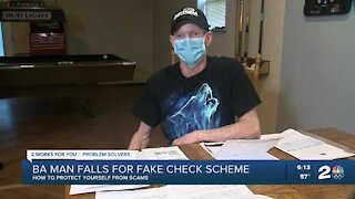 Broken Arrow man falls for fake check scheme