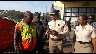 SOUTH AFRICA - Durban - Transport MEC launches new technology to minimise fraud (Videos) (fQa)