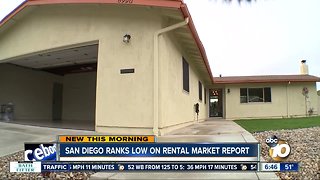 San Diego ranks low on rental market report