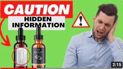 SONOFIT Review THE WHOLE TRUTH! Does Sonofit Work ⚠️Sonofit Supplement Tinnitus Review – Sonofit