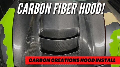 Carbon Creations ZR1 Hood Install ***FITMENT ISSUES***