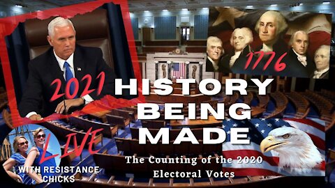🔴 Night Joint Session of Congress RESUMES Electoral College Count After Capitol Lockdown