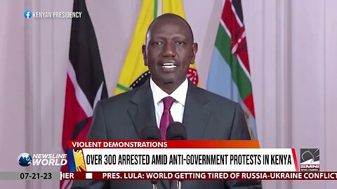 Over 300 arrested amid anti-government protests in Kenya