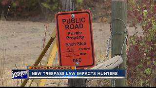 New Trespass Law Impacts Hunters