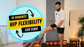 10 Minute Hip Mobility Flow | Perfect For Back Pain & Sciatica Relief