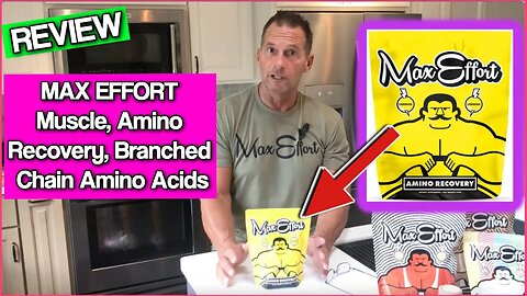 MAX EFFORT Muscle, Amino Recovery, Branched Chain Amino Acids