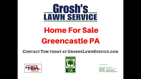 Home For Sale Greencastle PA Landscaping Contractor