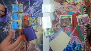 Giratina VStar/Leafeon VStar vs Jolteon VMAX/Inteleon at @PocketSloths | Pokemon TCG