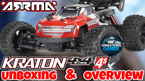 Arrma Kraton 4S V2.5 Unboxing & Overview