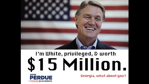 Georgia Senator David Perdue is on Santas Naughty list | Time for a change