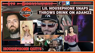 Lil Housephone SNAPS & GOES FOR THE JUGULAR On Adam22 Of No Jumper Show. Housephones Past With Lena