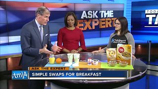 Ask the Expert: Healthier breakfast options