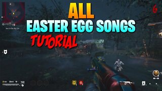 Shi No Numa ALL Easter Egg Songs Tutorial (Vanguard Zombies Music Guide)